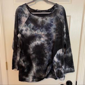 Tie Dye long sleeve top